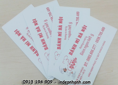 Indepnhanh.com.vn cung cấp túi giấy đựng bánh mì nhiều kiểu dáng, kích thước theo nhu cầu của khách hàng